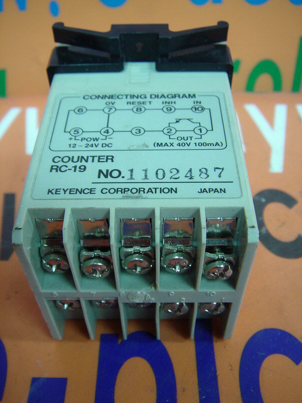 KEYENCE RC-19 - PLC DCS SERVO Control MOTOR POWER SUPPLY IPC ROBOT